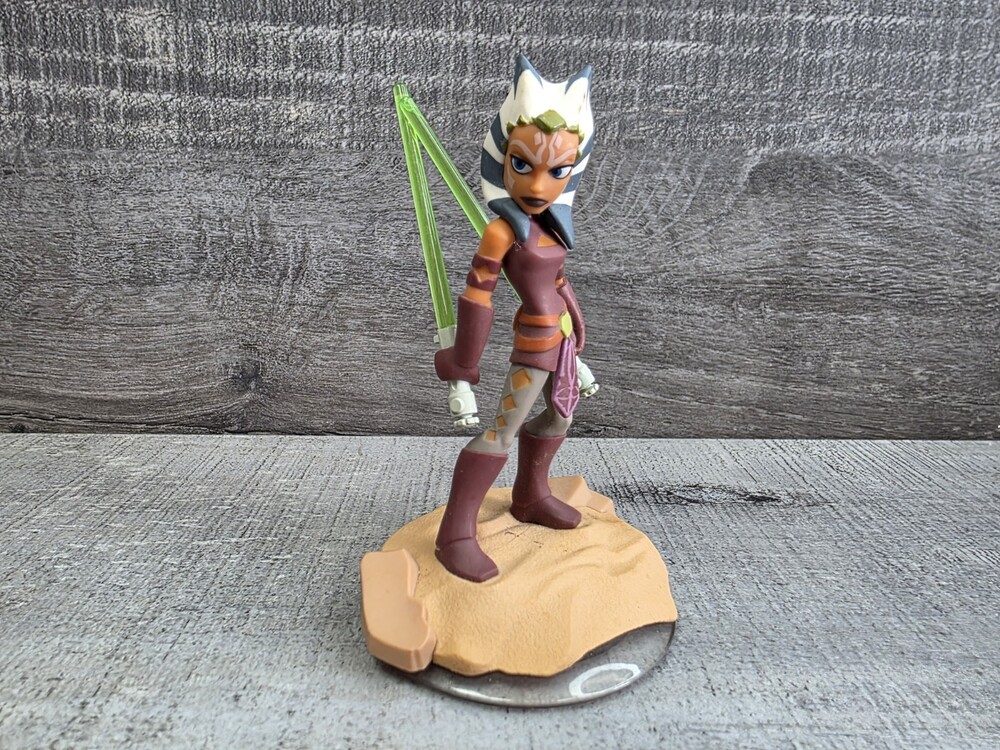 Disney Infinity 3.0 Star Wars Ashoka Tano Figure Game Piece g63b